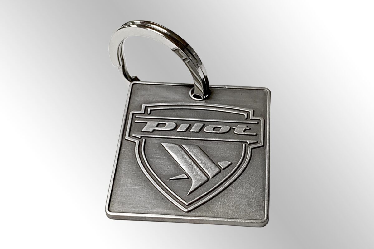 Pilot Titanium Key Chain